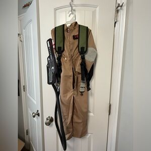 Tan Ghostbusters Costume with Proton Pack